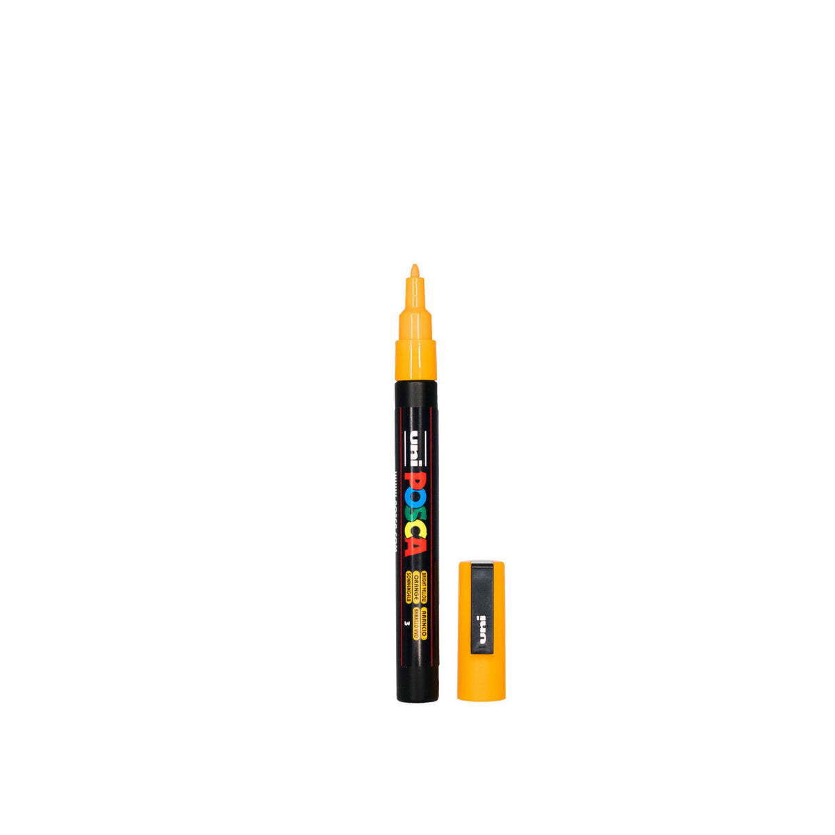 POSCA PC-3M Paint Marker Fine Bullet Tip Bright Yellow