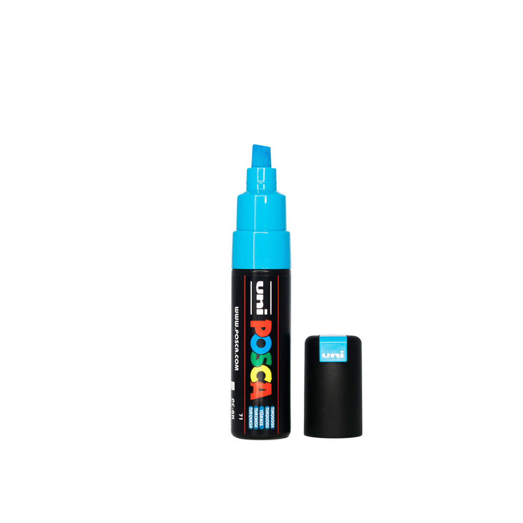 POSCA PC-8K Paint Marker Broad Chisel Tip Turquoise