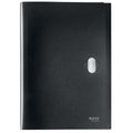 Leitz Recycle 5 Pocket Expanding File PP A4 Black Pack of 5