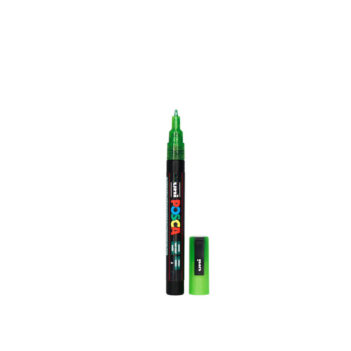 POSCA PC-3M Paint Marker Fine Bullet Tip Glitter Green