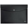 Leitz Recycle Doculope Document Wallet PP A4 Black Pack of 10