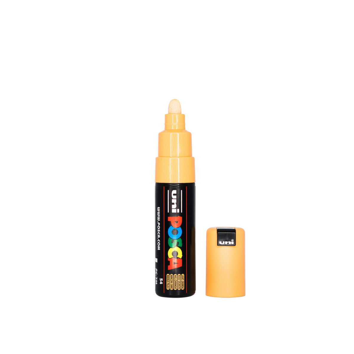 POSCA PC-7M Paint Marker Broad Bullet Tip Light Orange