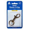 Kevron AL1057 Metal J-Clip 75mm