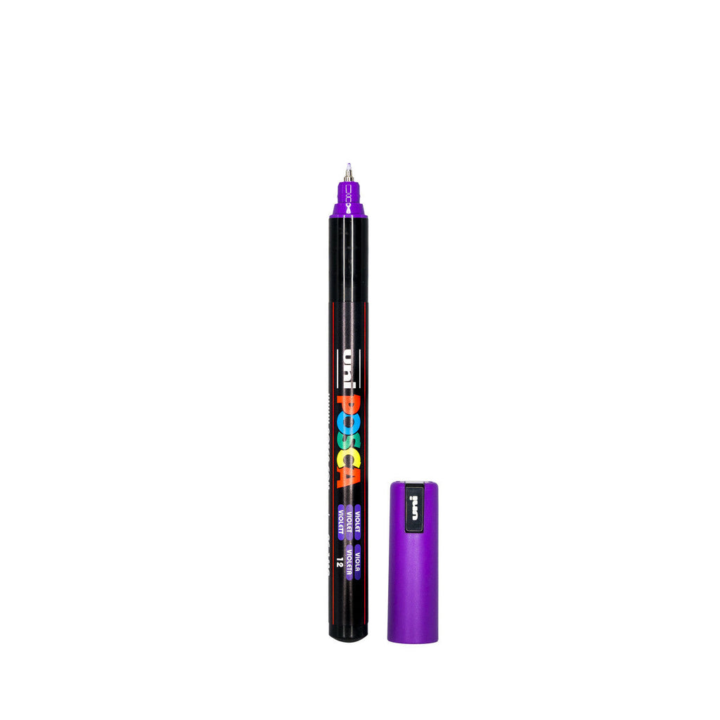 POSCA PC-1MR Paint Marker Ultra Fine Tip Violet