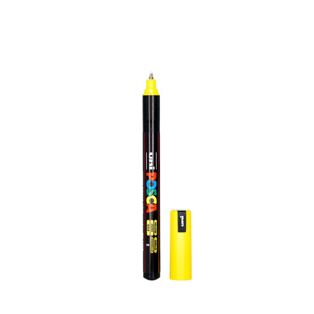 POSCA PC-1MR Paint Marker Ultra Fine Tip Yellow