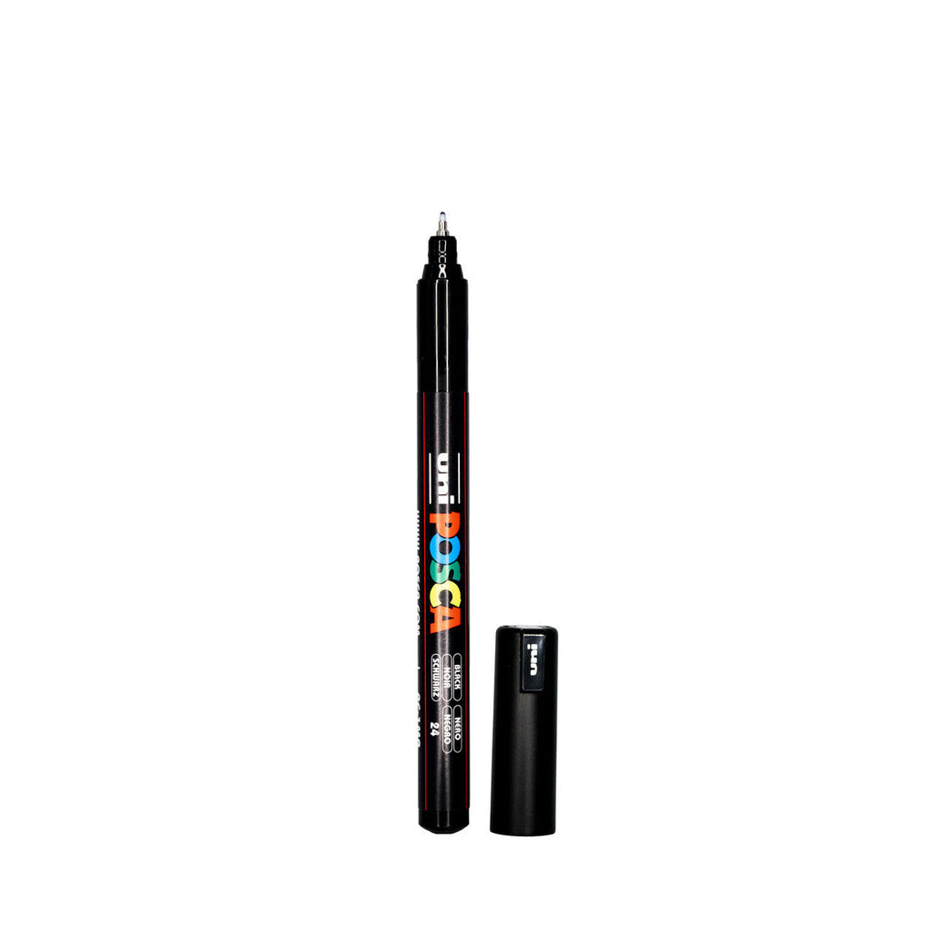 POSCA PC-1MR Paint Marker Ultra Fine Tip Black