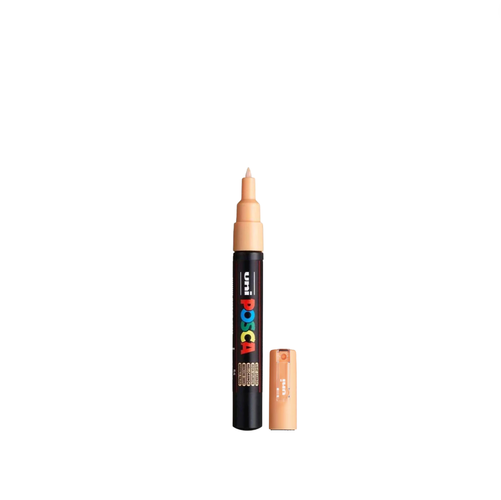 POSCA PC-1M Paint Marker Extra Fine Tip Light Orange