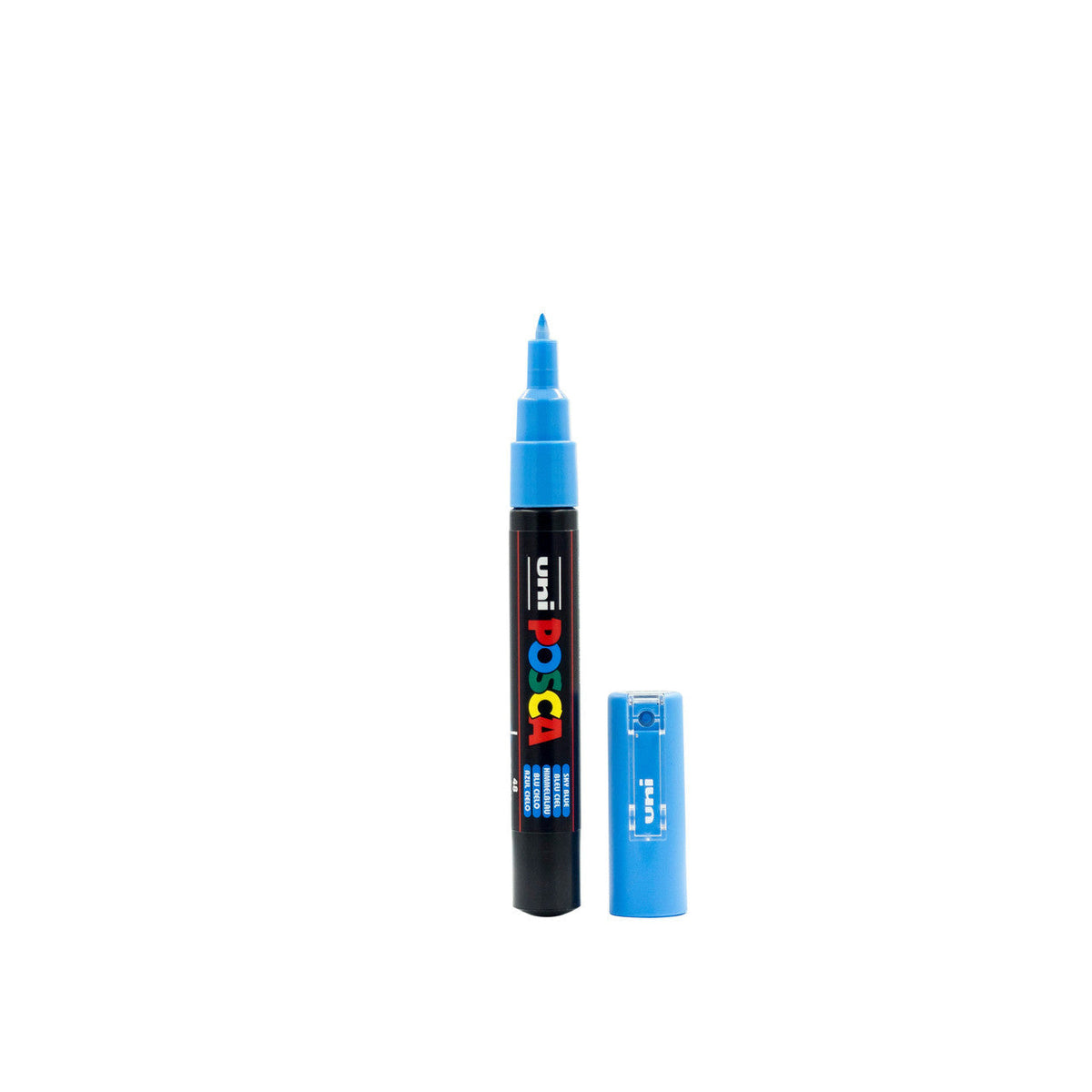 POSCA PC-1M Paint Marker Extra Fine Tip Sky Blue