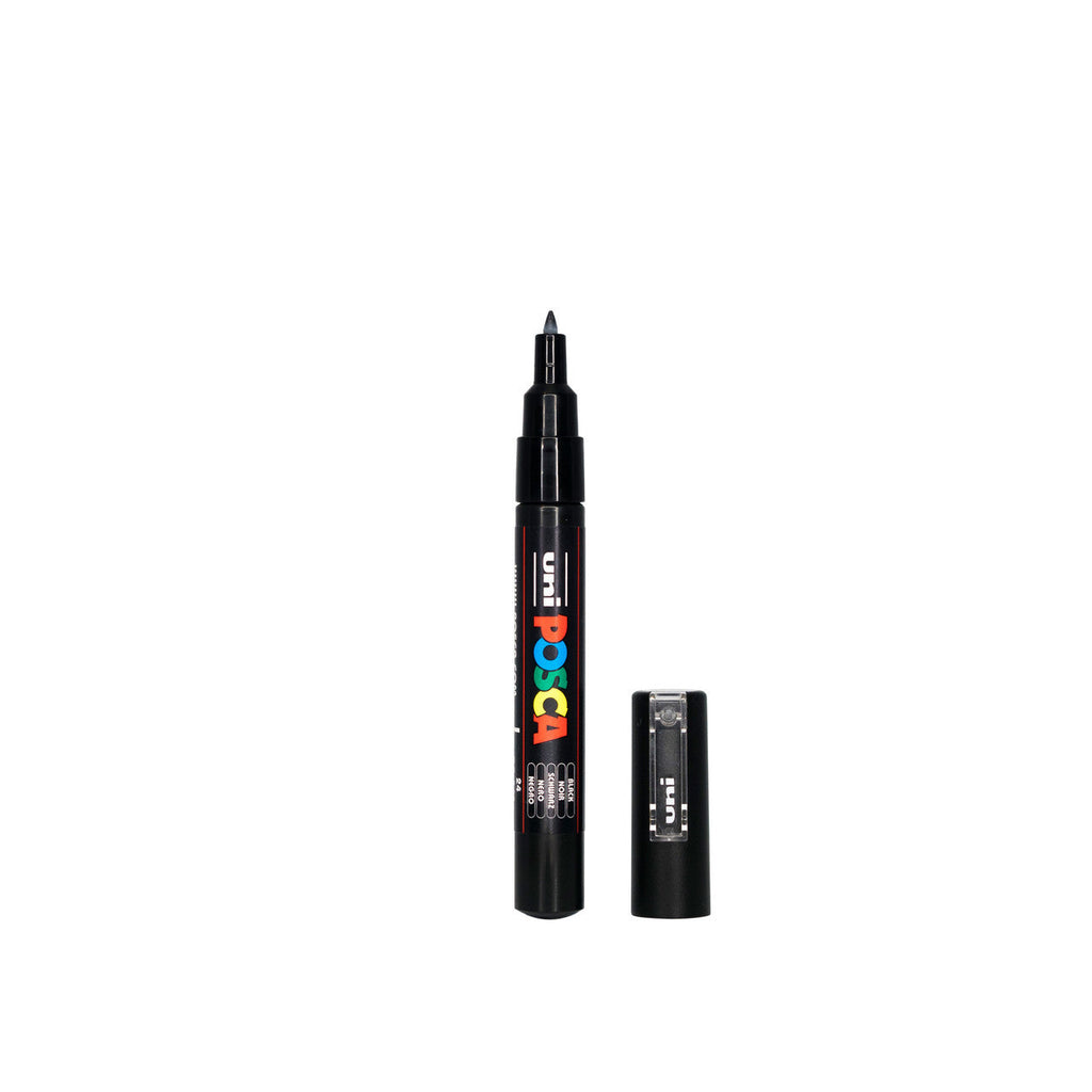 POSCA PC-1M Paint Marker Extra Fine Tip Black