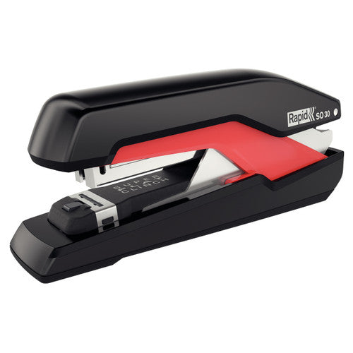 Rapid SO30 Full Strip Stapler Black Red