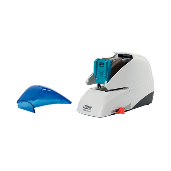 Rapid 5050E Electric Stapler White Blue