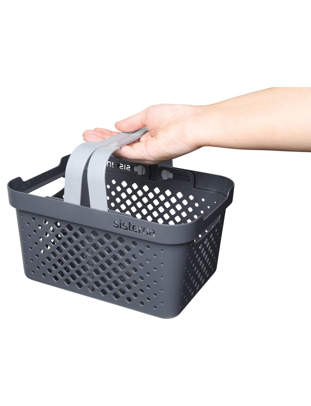 Sistema Medium Storage Basket 5.25L Charcoal