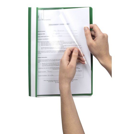 Marbig Flat File A4 Economy Green Box of 50