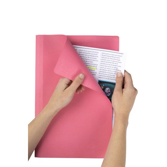Marbig Manilla Folder Foolscap Pink Box of 100
