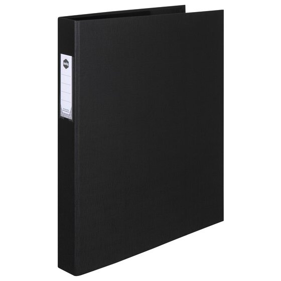 Marbig Ring Binder Deluxe 38mm 4D A3 Portrait Black