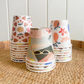 Creative Cafe Co 8oz Single Wall Home Compostable Coffee Cups - Creative Cafe Collection - Carton 1000