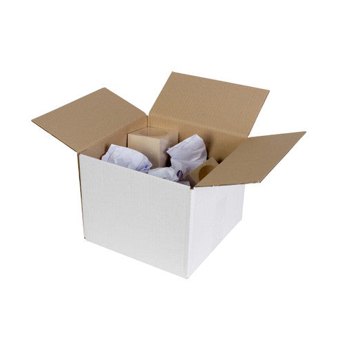 Cumberland Shipping Box White 300 x 300 x 300mm Pack of 25