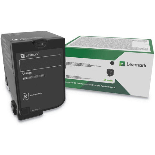 Lexmark 74C6HK0 High Yield Black Toner Cartridge 20000 Pages