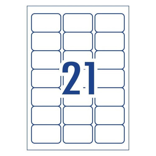 Avery Premium Address Labels TrueBlock 63.5 x 38.1mm 21UP 2100 Labels