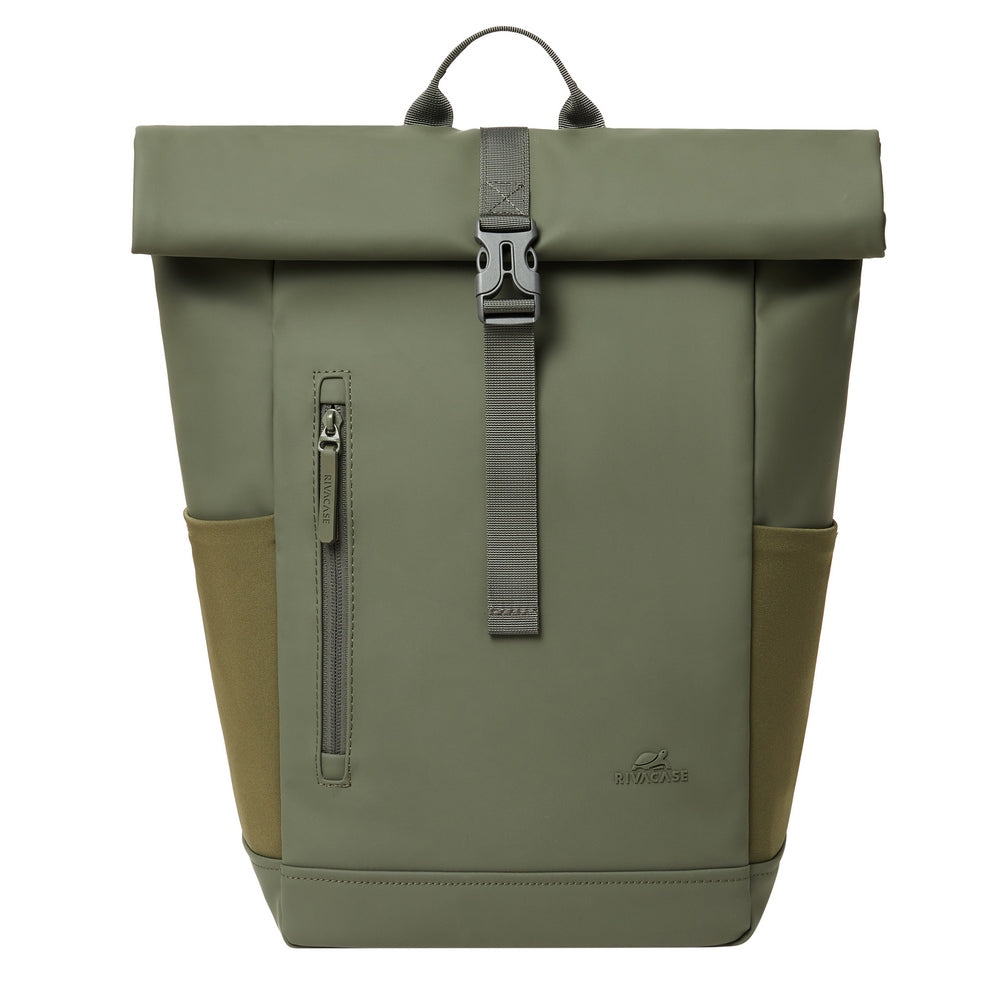 Rivacase 7826 Eden ECO Roll-Top Backpack 17L Olive Green