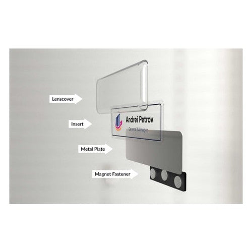 Avery Mighty Badge White Printable Insert Refills 100 Inserts On 5 Sheets