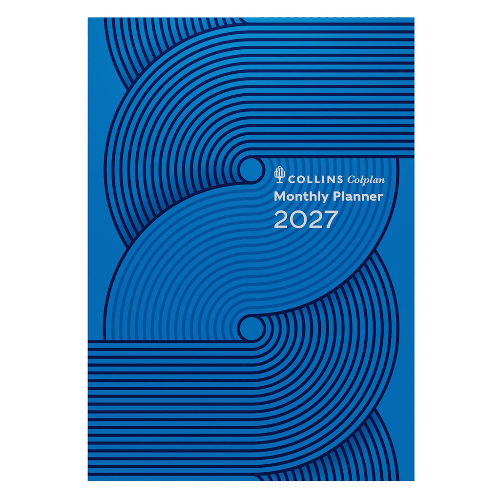 Collins Colplan 2027 A5 Week to View With Notes Diary Green