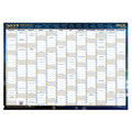 Collins Writeraze 2027 686x990mm Laminated Roll-Up Planner