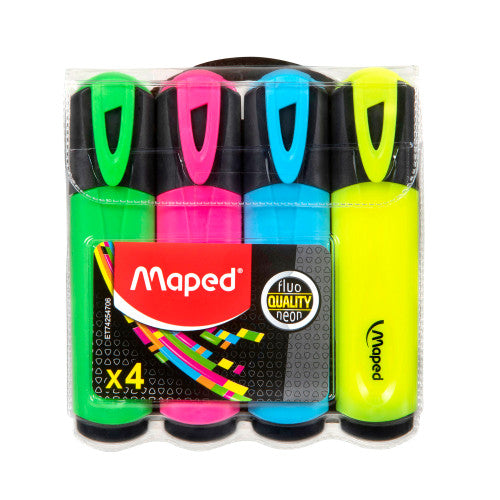 Maped Fluo Peps Highlighter Assorted Pack of 12