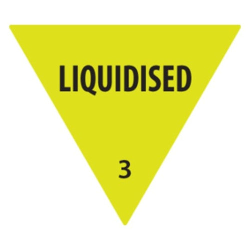 Avery IDDSI Level 3 'Liquidised' Food Consistency Labels 25mm 500 Roll