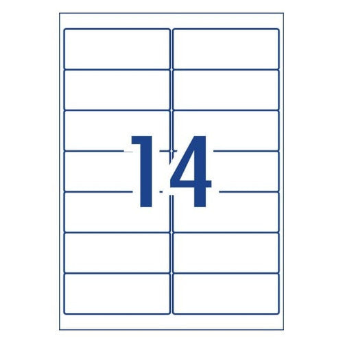 Avery Premium Address Labels with AveryEco L7163 99.1 x 38.1mm 14UP Pack 700