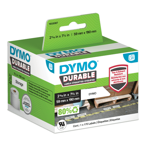 Dymo LabelWriter Durable Shipping Labels 59 x 190mm Roll of 170