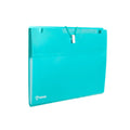 Marbig Professional Expanding File Antimicrobial PP 6 Pocket A4 Blue Pack of 6
