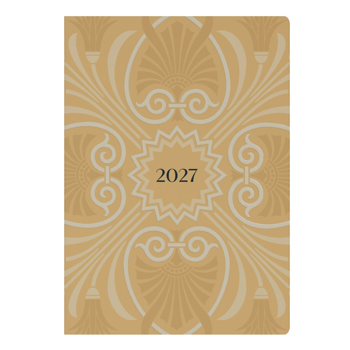 Collins Lavish Lux 2027 A5 Week to View Recycled Yellow