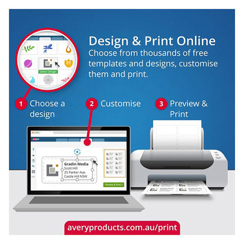 Avery Classroom Removable Labels L7169 99.1 x 139mm 80 Labels 20 Sheets