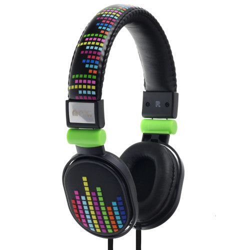 Moki Poppers Wired Headphone Black Subway