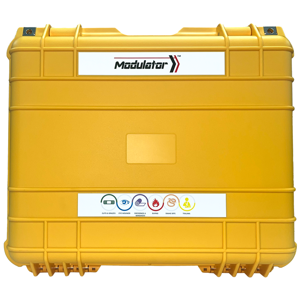 AEROCASE MODULATOR Waterproof Tough First Aid Kit 43 x 38 x 15.4cm