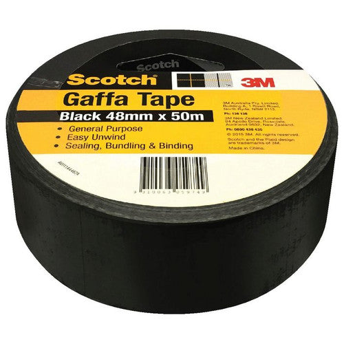 Scotch 933 Gaffa Tape 48mm x 50m Black