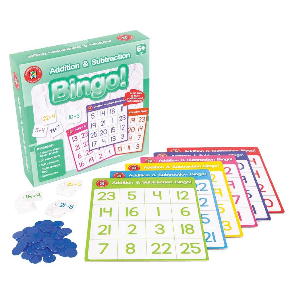 Addition and Subtraction Bingo
