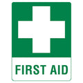 AeroSupplies Medium Metal First Aid Sign 45 x 30cm