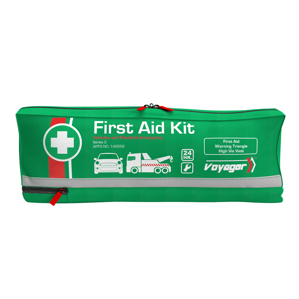 Aerokit Voyager 2 Series Softpack Roadside First Aid Kit 44 x 6 x 16cm