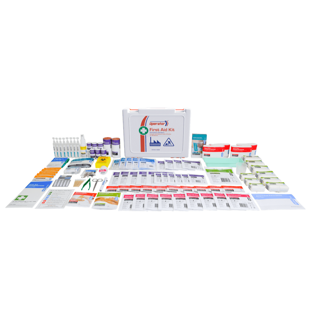 AeroKit Operator 5 Series Plastic Rugged First Aid Kit 34.5 x 10 x 26.5cm