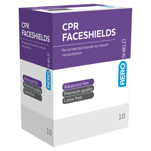 AeroShield Disposable Face Shield in Sachet Box/10