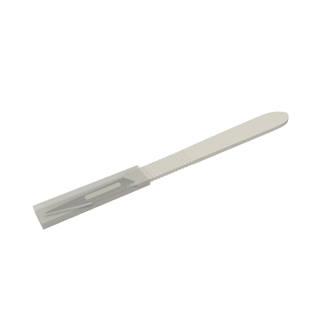 AEROINSTRUMENT Disposable No 10 Scalpel Blade and Handle Sterile