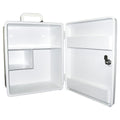 AeroCase Large White Plastic Cabinet with Key Latch 32 x 37 x 18cm