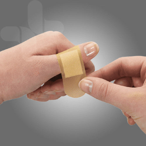 Aeroplast Plastic Extra Wide Strip 7.5 x 2.5cm Box of 100 Pack of 12