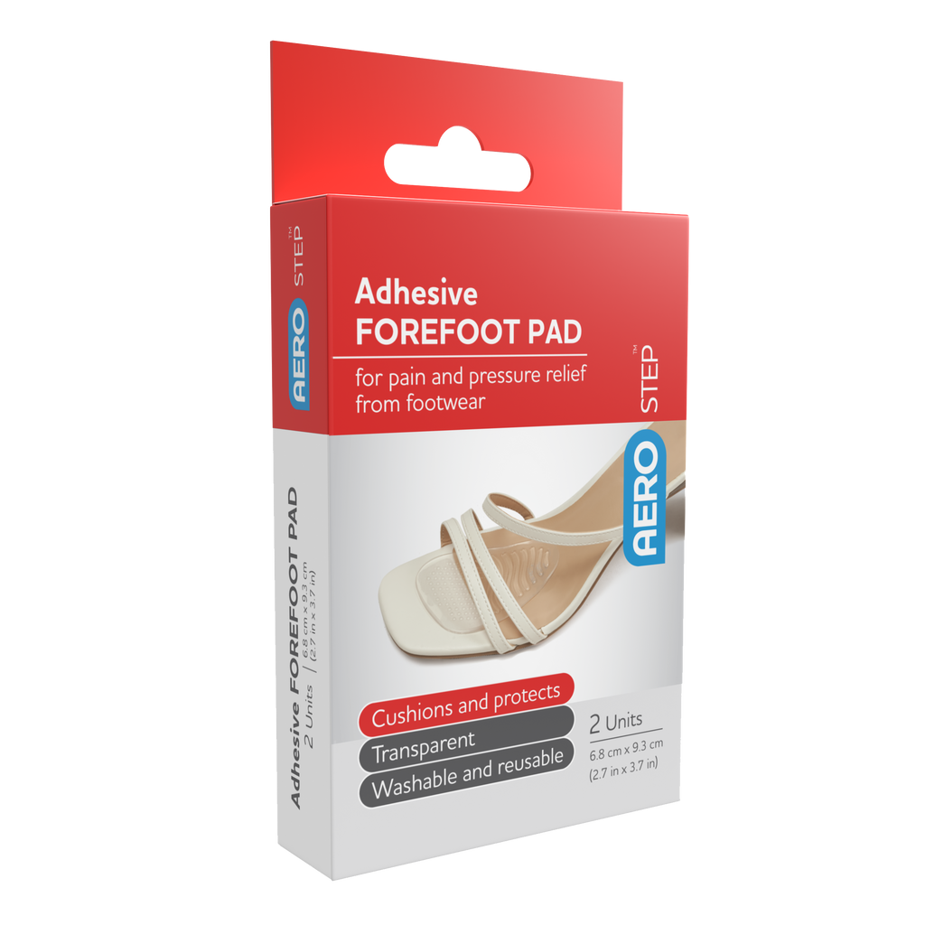 AeroStep Adhesive Forefoot Pad 68 x 93mm Box/2