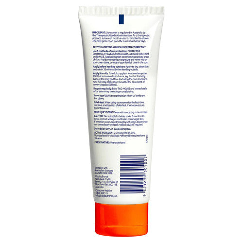 Cancer Council SPF50 Everyday Value Sunscreen Tube 110mL