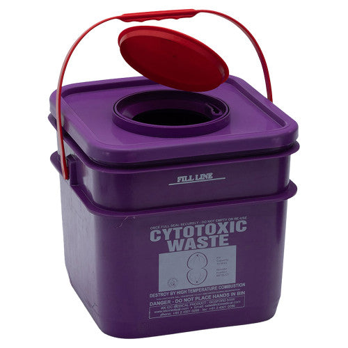 AeroHazard Cytotoxic Disposal Container 12.5L