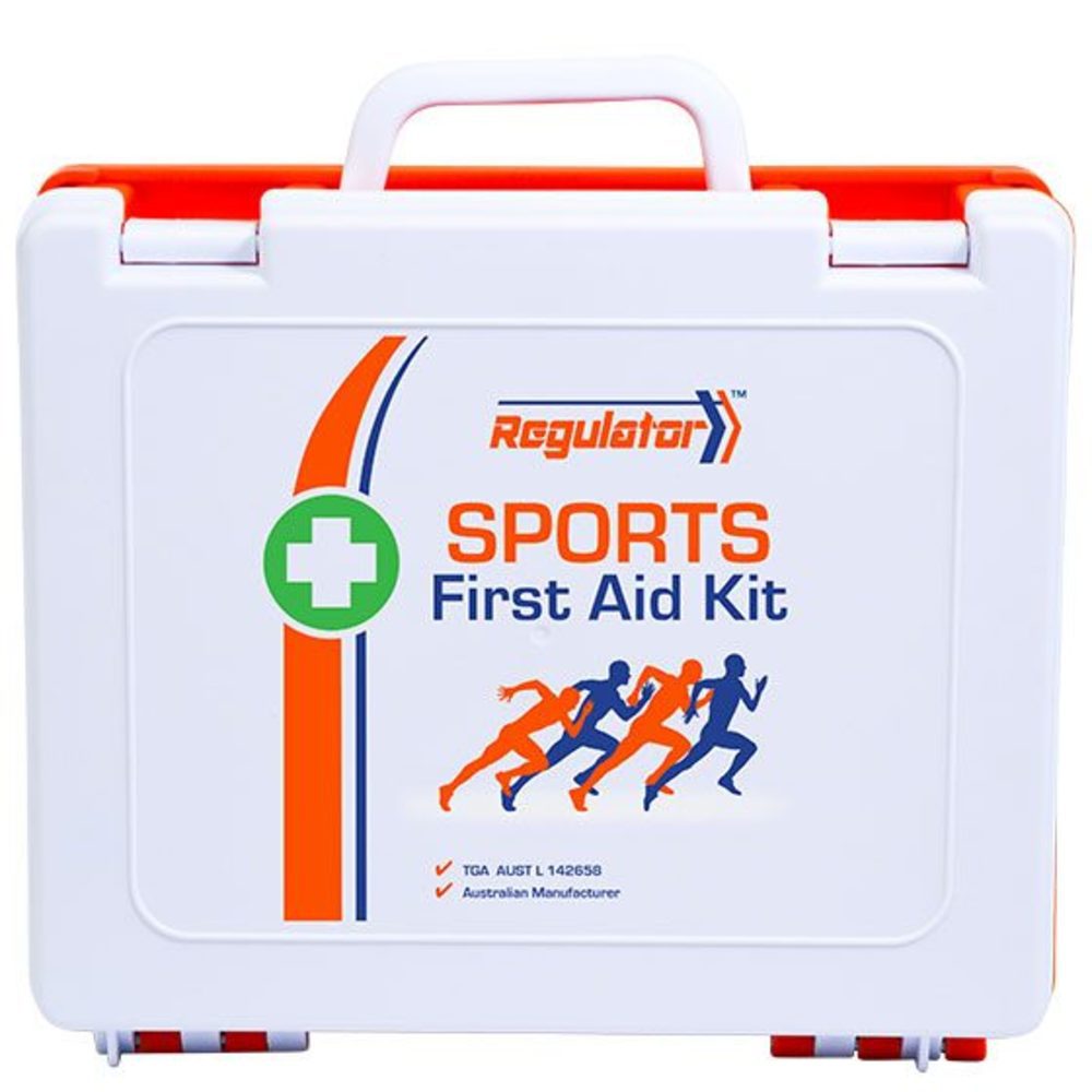 Custom 3 Series Plastic Sports First Aid Kit 27 x 9 x 23cm
