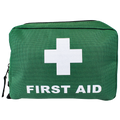AEROBAG Small Green First Aid Bag 21 x 15 x 7.5cm